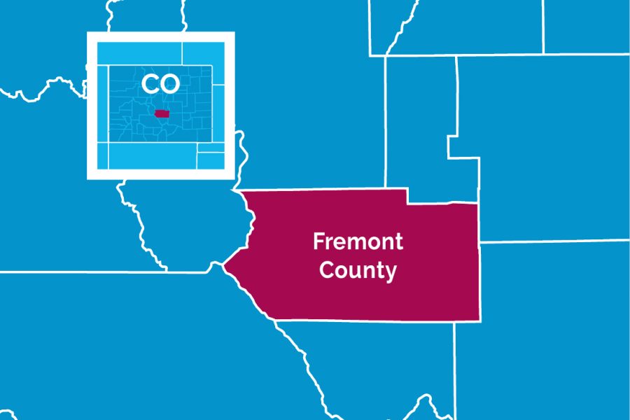 Fremont County Map Image