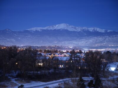 Landscape of Colorado Springs