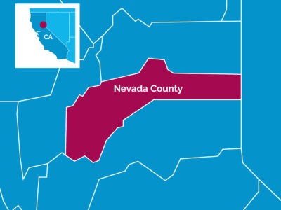 Nevada County Map