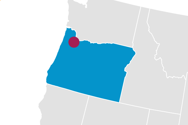Portland, Gresham-Multnomah County CoC map