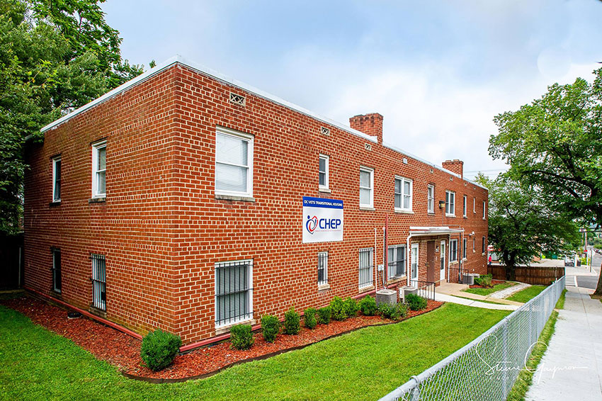 CHEP, Inc. converted their 14 transitional beds into eight permanent units — fully-furnished one-bedroom apartments available at an affordable, below-market rate to veterans exiting homelessness in D.C.