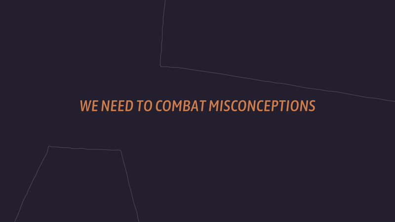 Misconception #3: We need to combat misconceptions that blame people for experiencing homelessness.