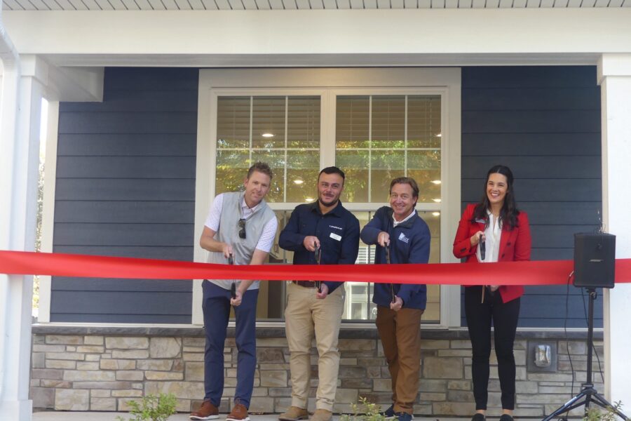 On October 22, 2024, the ribbon-cutting event for the Veterans Village brought together key stakeholders, local officials, and Veteran advocates to honor the collaborative community-driven efforts and public-private partnerships in addressing veteran homelessness in Minnesota.